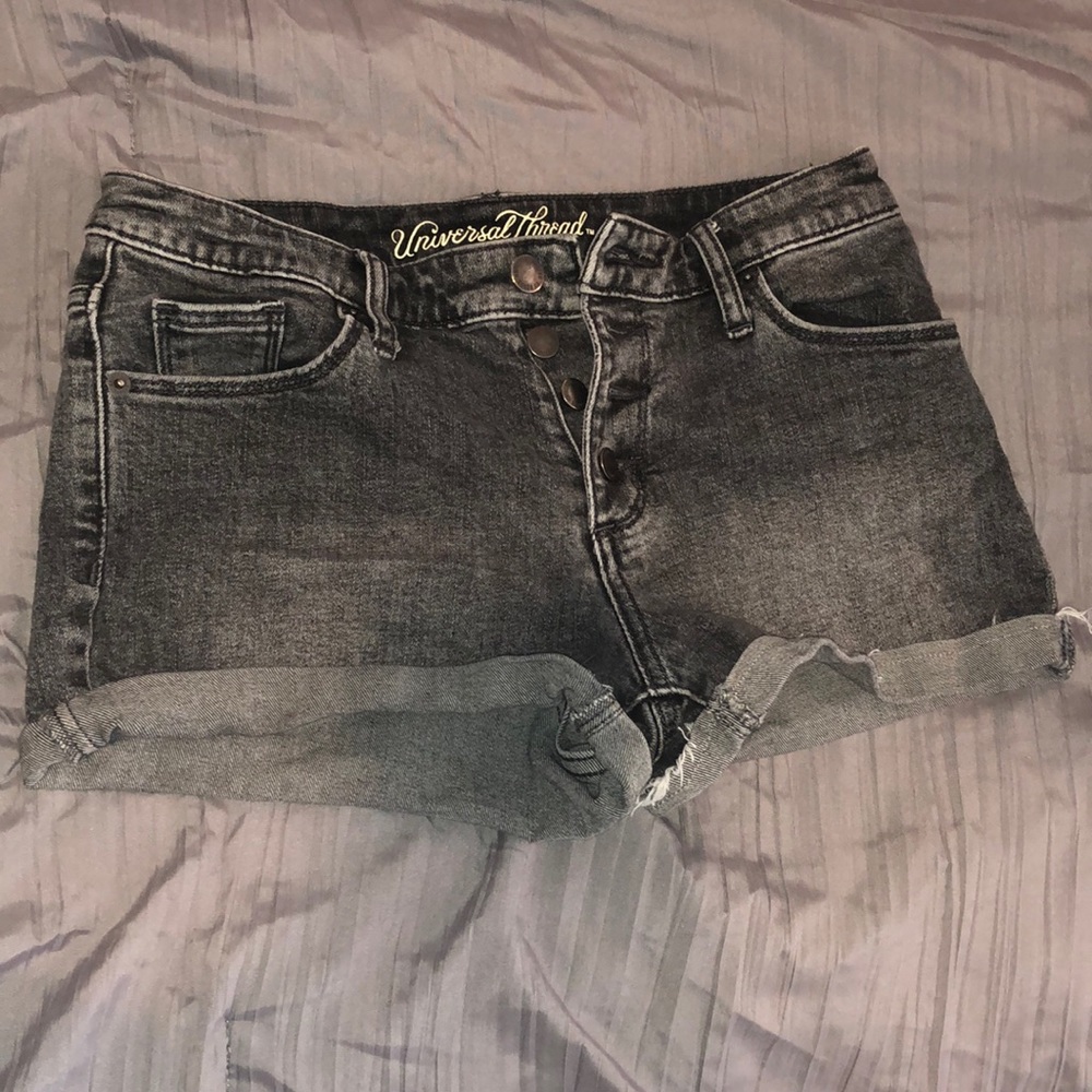 Universal Thread Black High-Waisted Shorts